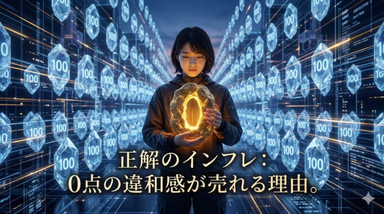 均一な正解の中で独自の価値を放つ違和感のイメージ