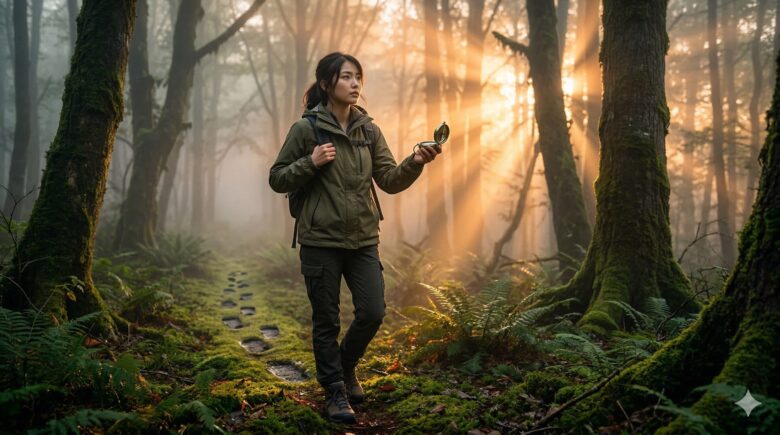 既存の型を捨てて自らの視点で歩み出すイメージ