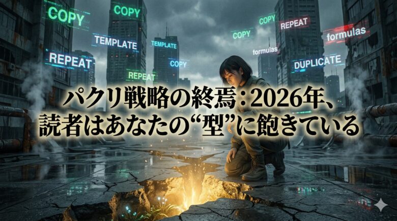 SNSのパクリ戦略が崩壊した2026年の世界観