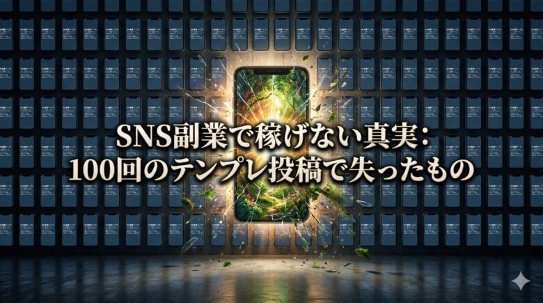 数百台のスマートフォンの画面